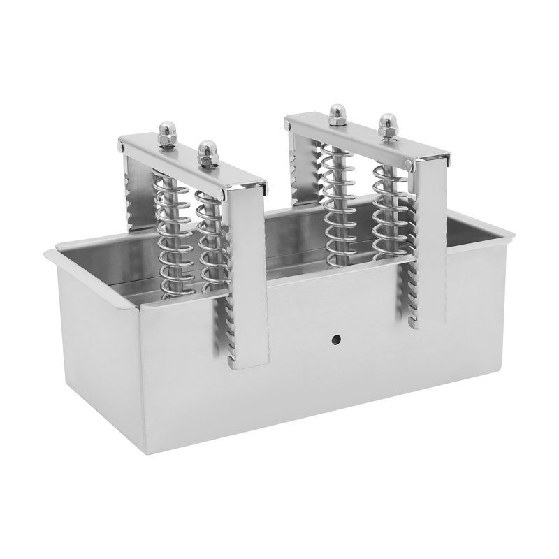 Outil manuel de pressage de viande de charcuterie Capacité de 6,6 lb en acier inoxydable Outil de pressage de tofu pour viande de bœuf avec bacon filtrant