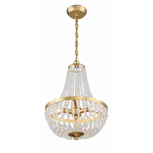 Conway 3 Light Dimmable Empire Chandelier