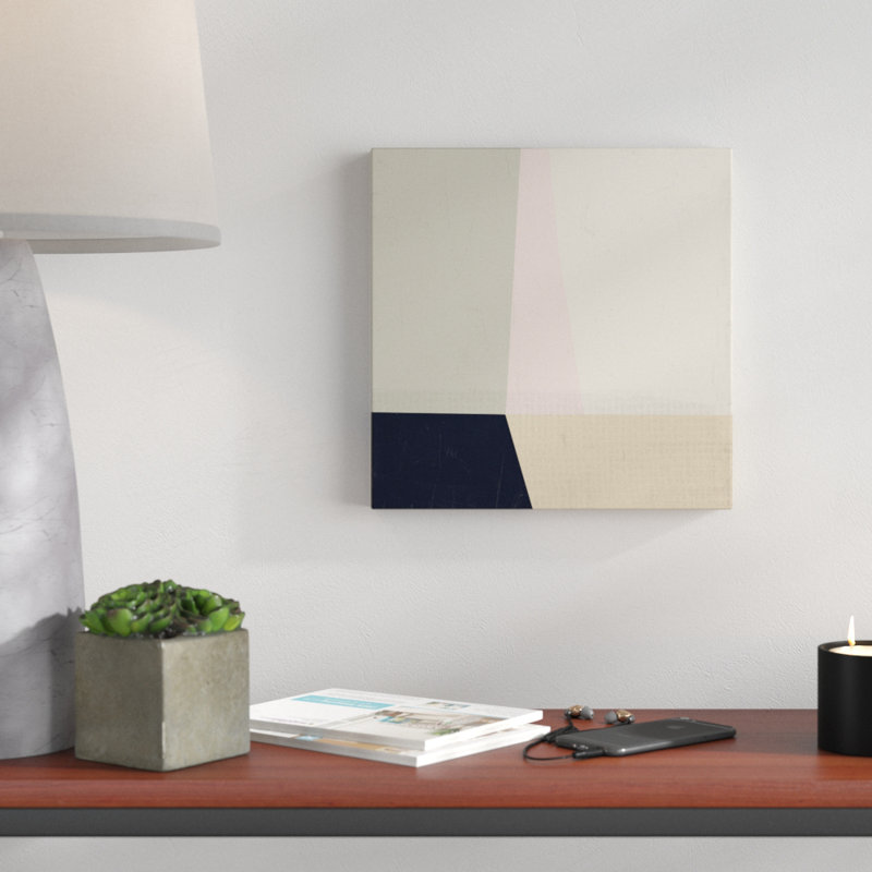 «Color Plain I», reproduction sur toile tendue, H 12 po x l 12 po