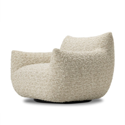 Margot Upholstered Swivel Chair