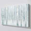 "Birches in Winter Blue Gray" par Julia Purinton, reproduction sur toile-1202704724
