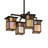 Doel 4 - Light Dimmable Geometric Chandelier