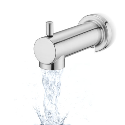 Wall Mounted Tub Spout with Diverter