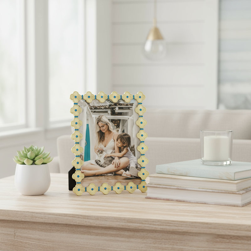 Clover Metal Picture Frame, 5" W x 7" H