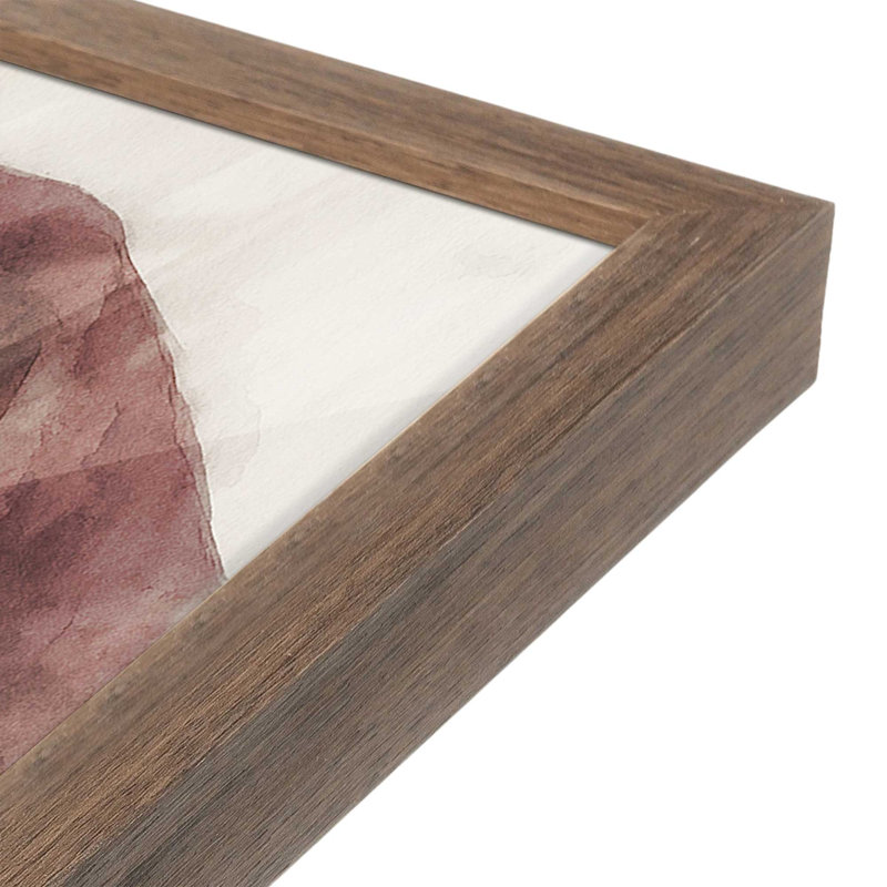 Classic Noel Art Print, 24" x 36", Walnut