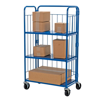 Chariot-classeur à plateforme emboîtable