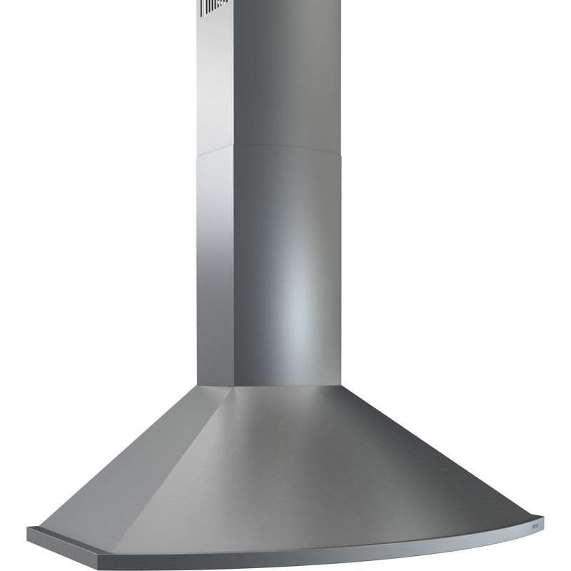Zephyr Savona 30 in. 600 CFM Wall Mount Range Hood with LED Lights, Black Stainless Steel