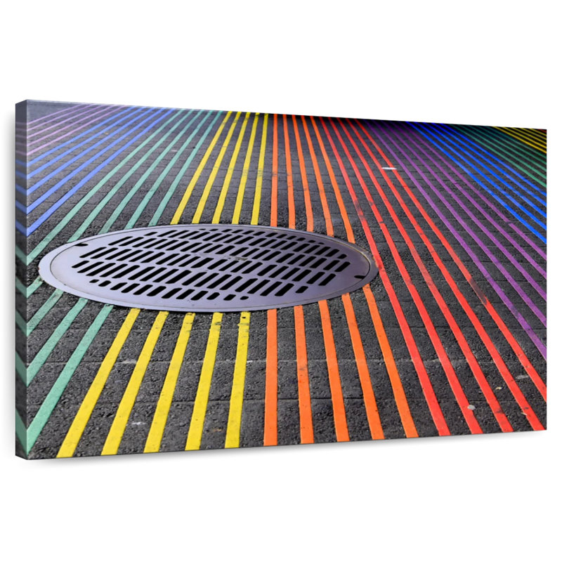 Sireci Castro District Rainbow Crosswalk