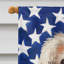 Polyester à 2 côtés 28 x 40 po drapeau maison-1879434143