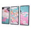 «Sweet Pink Pastel Dreams», ensemble d'art mural abstrait-2125938051-2125938049