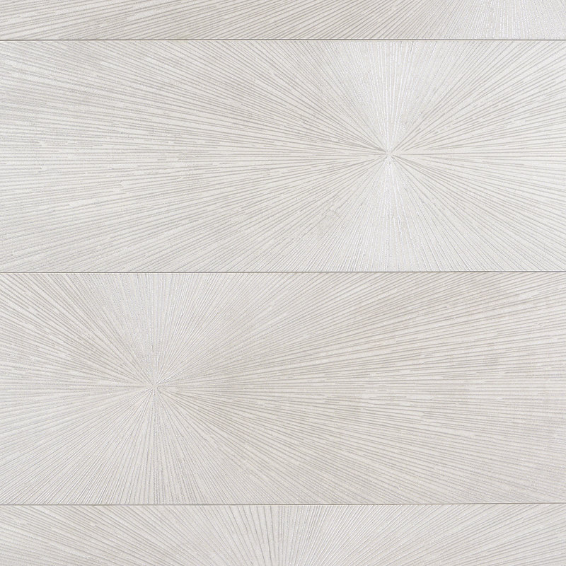 Carreau de porcelaine 12 "x 48" Voyager, Blanc