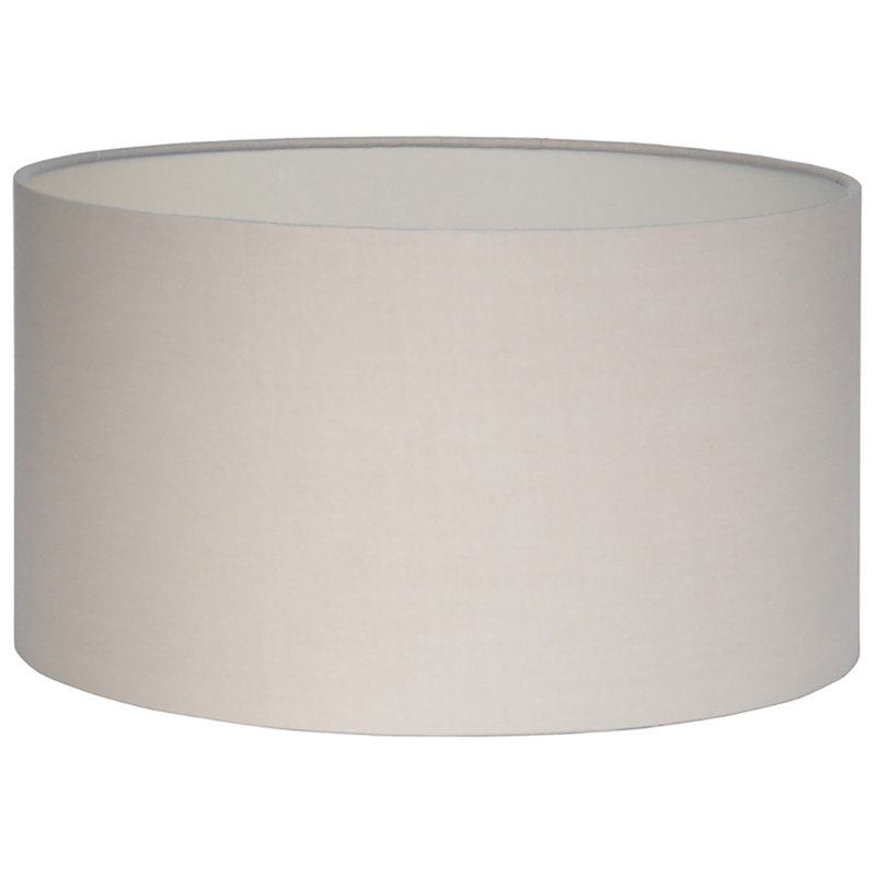 Drum Lamp Shade ( Screw On ), Taupe, 17cm H x 30cm W x 30cm D