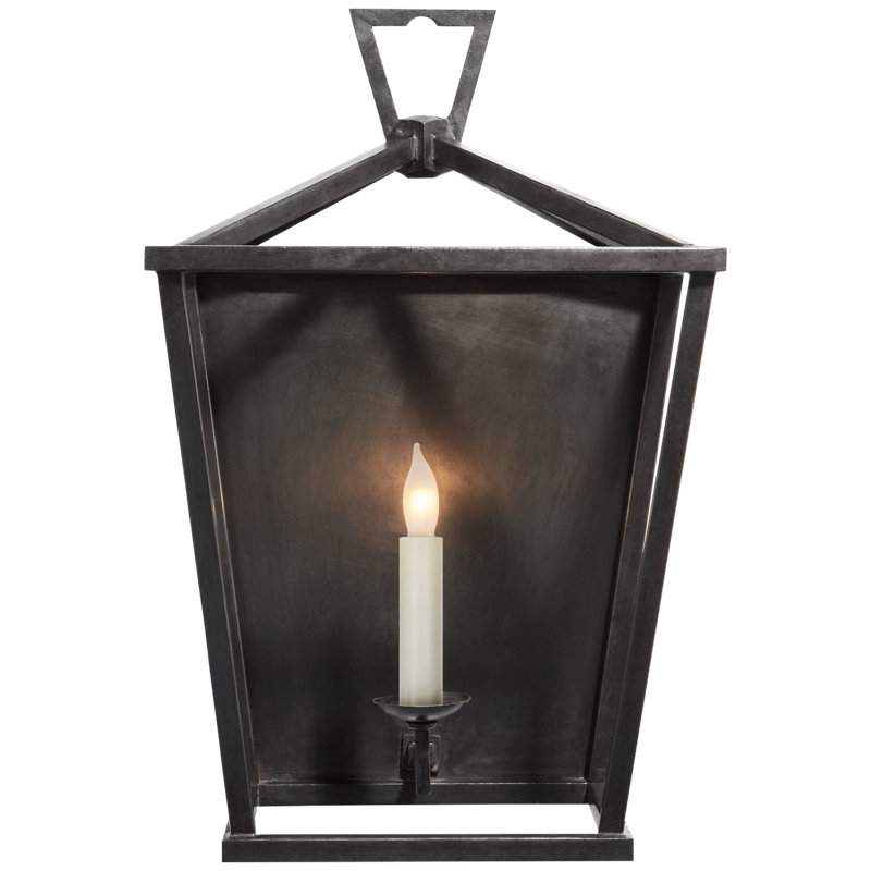 Chapman & Myers Darlana Wall Lantern, Aged Iron