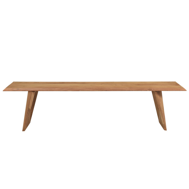 Banc en bois massif Waymire