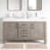 Leon 60'' Double Bathroom Vanity with Engineered Marble Top