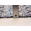 Tapis bleu foncé unique 4 pi 11 po x 8 pi Sienna