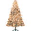 Arbre de Noël 7,5 pi avec 500 lumières, enneigé, 1530 pointes, arbre de base à charnière, neige floquée, support en métal pour la décoration