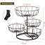 Brayden Studio Cailon Metal Fruit Basket