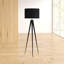 Finsbury 157.5cm Black Tripod Floor Lamp