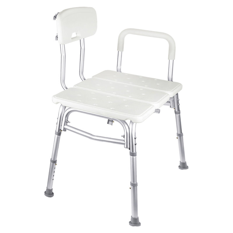 Shower Bench with Bakcrest and Arm