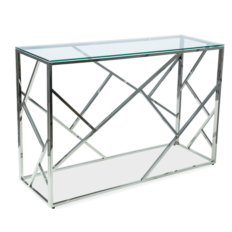 Campanella 120cm Glass Top Console Table