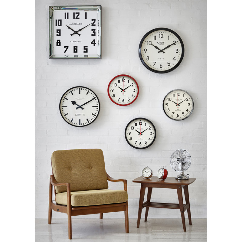 Radio Controlled Clock - 36cm, Silver