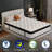 Cloudlet King Size Mattress, 12 Inch King Memory Foam Mattress In A Box, Hybrid Mattresses With Independent Pocket Coils For Motion Isolation & Silent Sleep, Medium Firm, Certipur-US,100 Nights Trial-1230084987