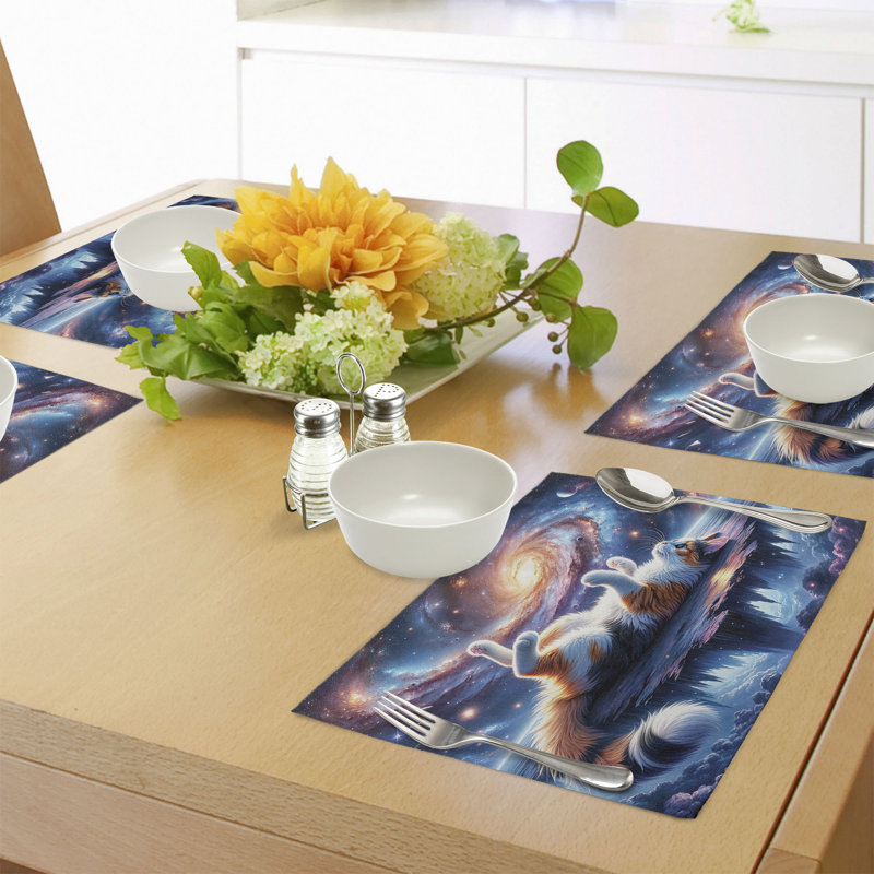 Ensemble de 4 napperons Ambesonne