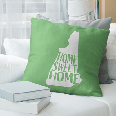 US Cities & States Home Sweet Pillow