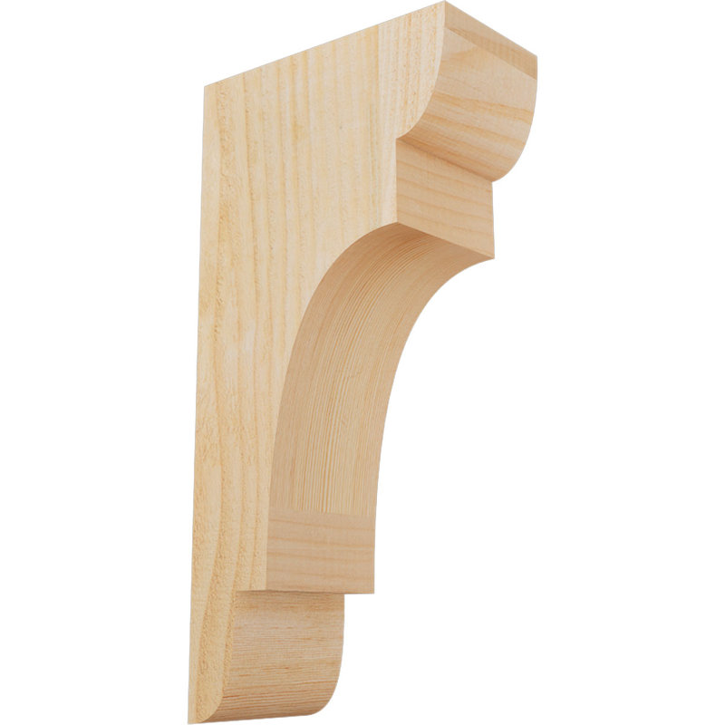 New Brighton Corbel, H 16 po x l 4 po x P 8 po, Sapin de Douglas, Sciage brut