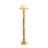 Wabi-Sabi Style Rubber Wood and Fabric Floor Lamp-118136397