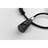 Pull Down Single Handle Kitchen Sink Faucet In Stainless Steel, Matte Black Hue, 360 Rotating High - Arc Nozzle, Three Water Output Forms  Stream, Spray,  , Simple Temperature And Flow Control, Rust-1936474910