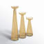 3 Piece Glass Tabletop Candlestick Set-1951042055