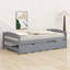 Lit plateforme avec lit gigogne-928330471