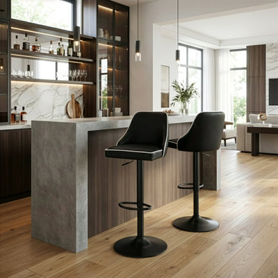 Mattera Adjustable Height Swivel Stool