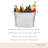 Country Home™ Cold Drinks Galvanized Metal Tub