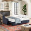 Canapé-lit convertible Serta Gabi 90,2 po (229,7 cm) Queen Size, pliable et compact, en chenille-106948657