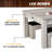 Barrington Billiards Monteray 3-in-1 Combination Table includes 7’ Billiard Table, Table Tennis and Dining Top with Game Accessories & Rolling Storage Caddy-104411237