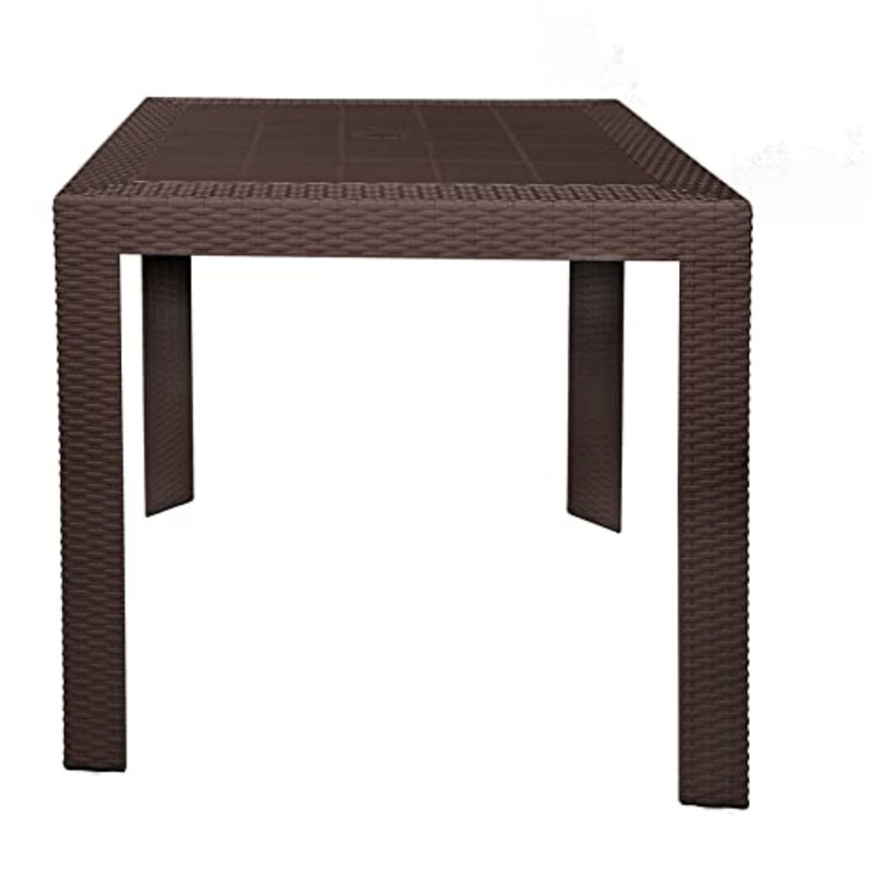 Table de salle à manger Nashia, Marron, 31 po de largeur