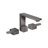 AXOR Edge Diamond Cut Widespread Faucet 130, 1.2 GPM