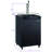 Kegco 5.8 Cubic Feet Black Single Tap Freestanding Kegerator with