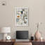 Décoration murale moderne "River Stones II" par Art Remedy, cadre blanc, 16 x 24-80343282-80343281