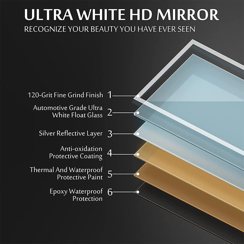 Haifaa Rectangle Mirror