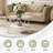 Lianys Glass Top Single Coffee Table-640001232