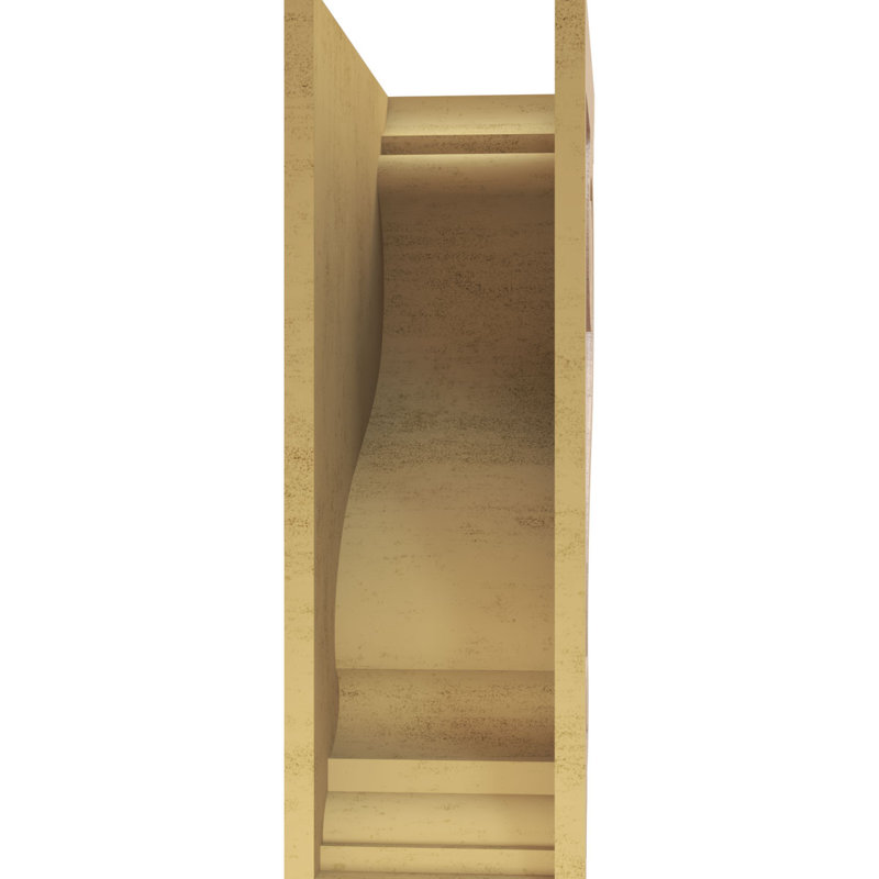 Corbeau TimberThane classique à grain de bois l 10 po x P 20 po x H 30 po, H 30 po x l 10 po x P 20 po