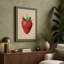 Strawberry Study Botanical - Wrapped Canvas-786429264-786429266