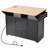 Large Kitchen Island With 2 Drop Leaf, Rolling Kitchen Cart With Power Outlet, Folding Storage Dining Table, Spice Rack, Towel Rack, And 3 Drawers, White | Gift Idea-350705917