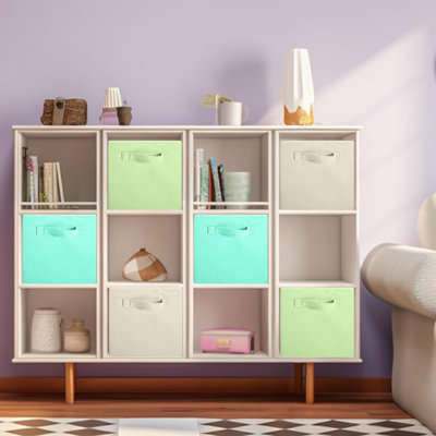 Versatile Square Storage Cubes - Stylish Bins For Home Organization