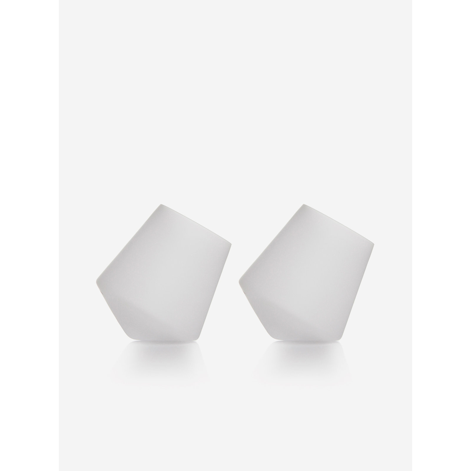 Crystal Stemless Wine Glass, Frosted