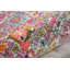 Tapis argenté / orange / rose Justien-32973635